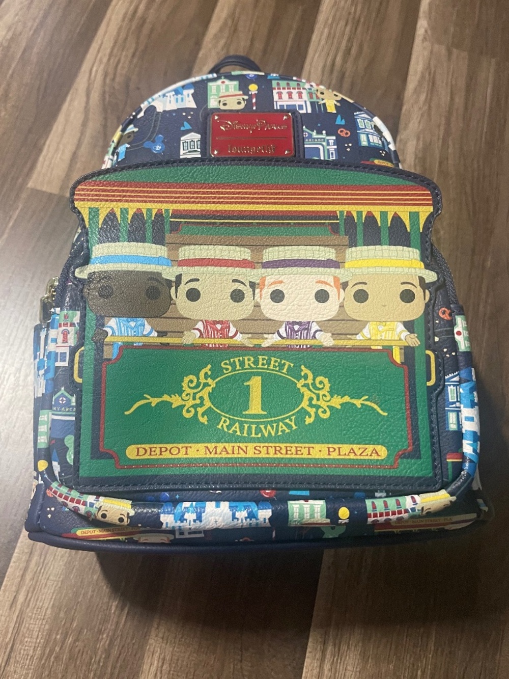 Disney Parks Street Railway Mini Backpack Loungefly